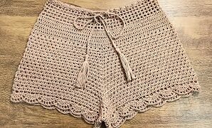 Cómo tejer genial short de crochet de verano.