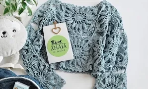 Aprende a tejer cuadrado para blusa de crochet.