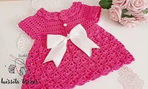 Cómo tejer encantador vestido a crochet.
