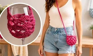 Aprende a tejer precioso bolso de crochet.