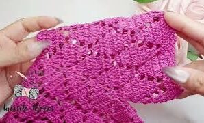 Cómo tejer hermoso y adorable tejido a crochet.
