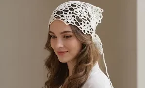 Cómo tejer hermosa pañoleta o bandana a crochet.