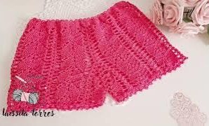 Cómo tejer fácil y hermoso short a crochet.