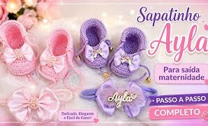 Cómo tejer delicados y elegantes zapaticos de bebé.