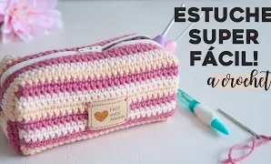 Cómo tejer fácil estuche de crochet.
